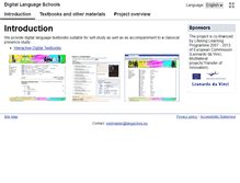 Tablet Screenshot of eurochance.brailcom.org